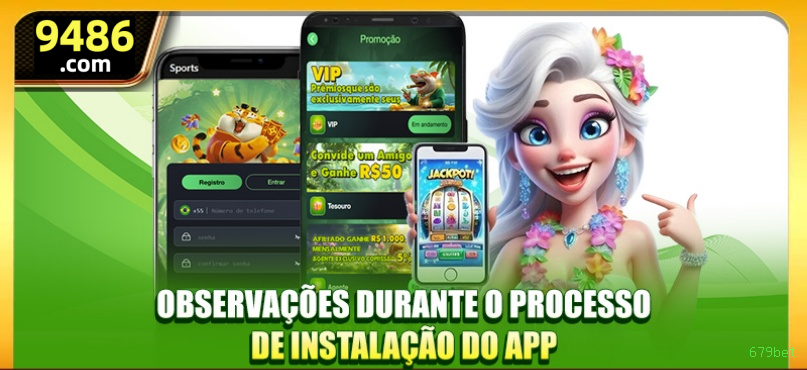 Interface do app